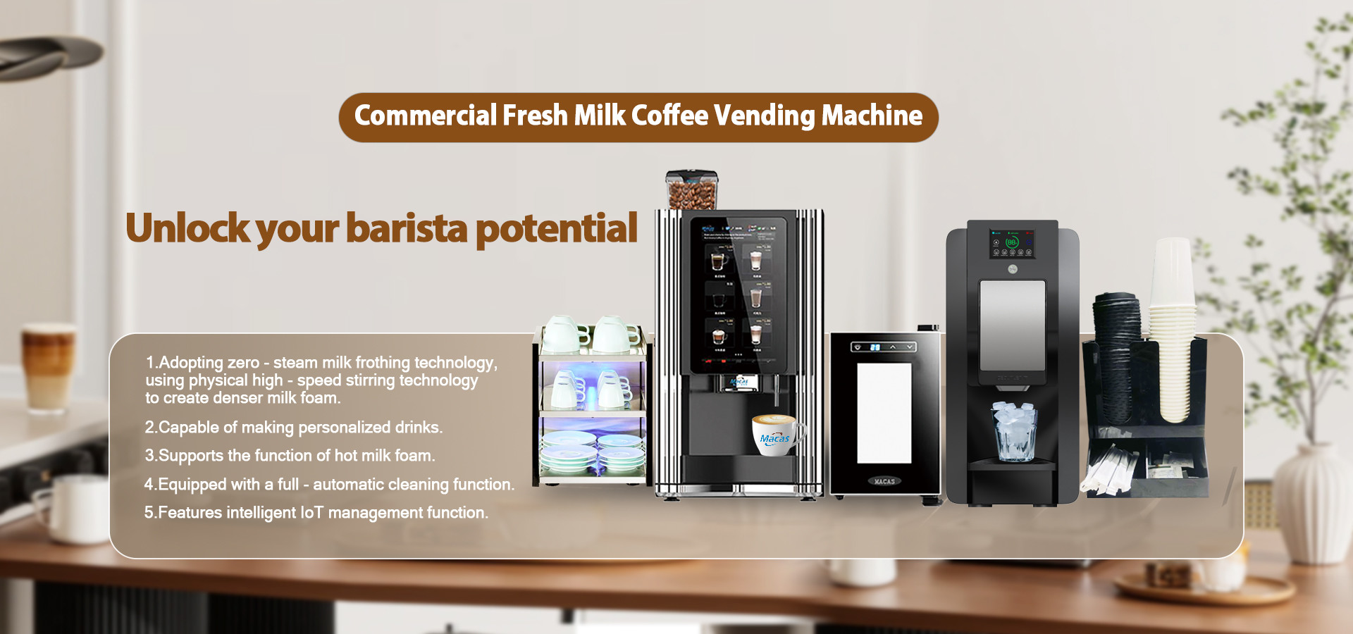 kwaliteit Koffiemachines fabriek