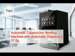 Automatische cappuccino verkoopmachine met automatische afgifte 57 kg