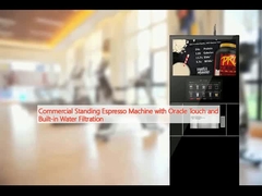 Commerciële staande espressomachine met Oracle Touch en ingebouwde waterfiltratie