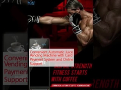 Gemakkelijke automatische sapmachine met kaartbetalingssysteem en online ondersteuning