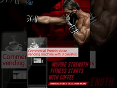Commerciële Protein Shake-automaten met 8 blikken