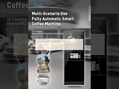 Commerciële volledig automatische vloerstaande koffiemachine voor grote locaties Evoacas Intelligent Equipment Co. Ltd.