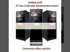 Hoogdruk Espresso brouwer voor koffie met Macas Commerciële volledig automatische vers gemaalde kast Koffiemachine