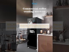 MACAS Floor Standing Coffee Machine Precise Grinding Extraction voor rijke volwaardige smaken