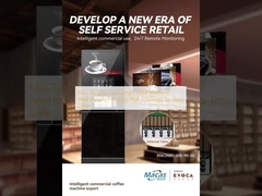 MACAS vloerstaande koffiezetapparaat, esthetisch aangenaam, efficiënt voor drukke cafés