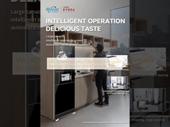 MACAS Vloerstaande Koffiemachine Veelzijdige Drankopties voor Diverse Klantvoorkeuren