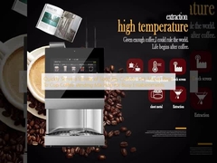 Snel een verscheidenheid aan specialiteiten serveren met Macas Bean To Cup Koffiemachine voor drukke vestigingen