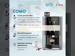 Krijg uw perfecte kop koffie met onze commerciële koffie automaten