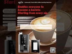 Commerciële koffiemachine met 15,6 inch touchscreen