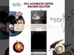 Krachtige prestaties met Macas Commercial Fully Automatic Freshly Ground Cabinet Koffiemachine's AC230V stroomtoevoer