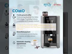 EVOACAS Commerciële Koffieautomaat voor Automatische Espresso en Wateraansluiting en Efficiëntie