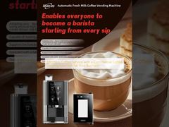 Moeiteloze koffieservice met een commerciële koffieautomaat voor uw bedrijf