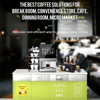 MDB Protocol Self Service Countertop Koffiemachine Voor Bedrijven