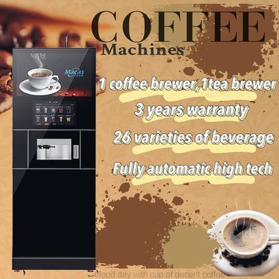 kopen 12oz Paper Cup Grootte Commerciële Auto Koffiemachine H 1845mm online vervaardiging