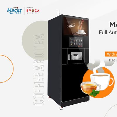 220VAC Koffieverkoopmachine 300 kopjes Koffiebonen Verkoopmachine