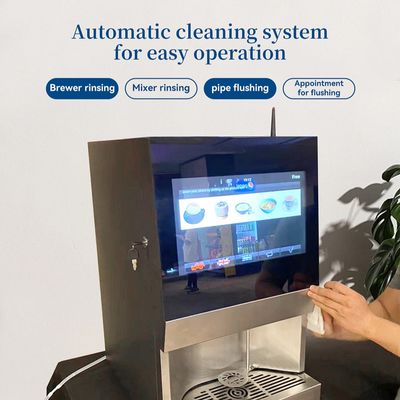 kopen Koffiemachine van roestvrij staal met zelfreinigende functie online vervaardiging