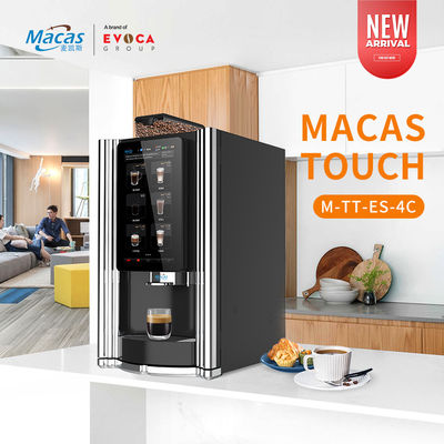 Touchscreen Countertop Koffie Vending Machine voor 9 Warme Dranken Ideaal voor theeliefhebbers