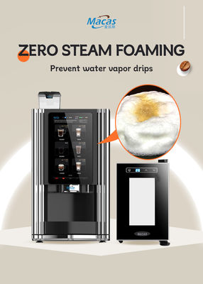 kopen Commerciële touchscreen thee koffie verkoopmachine met verse melk online vervaardiging