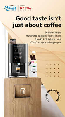 Aanraakscherm commerciële koffie automaten voor cappuccino latte mocha