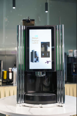 kopen Selectie van zwarte dranken in commerciële koffiemachine met AC220V/50HZ 110V/60Hz nominale spanning online vervaardiging