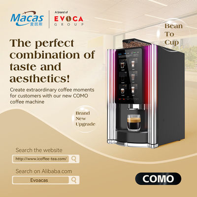kopen 15.6 inch Touchscreen Bean To Cup Koffieverkoopmachine Temperatuur 90-95C voor Koffieservice met weinig onderhoud online vervaardiging