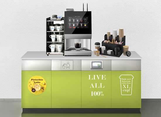 Stroomlijnen uw drankservice met onze state-of-the-art koffieverkoopmachine voor drukke vestigingen