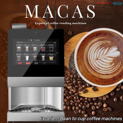 Hoogwaardige tafeltop koffiemachine in kantoor