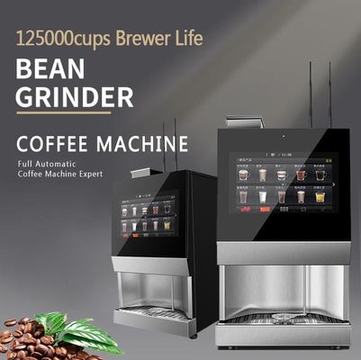 220V Automatische Espresso Verkoopmachine met 15,6 inch Touchscreen