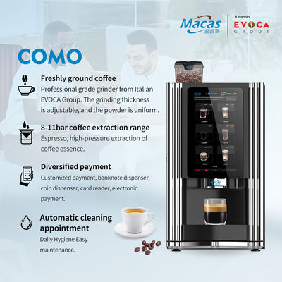 kopen Automatische, aanpasbare bean-to-cup koffieautomaat voor OCS-behoeften online vervaardiging