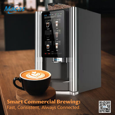 kopen Automatische koffiemachine met 15,6 inch touchscreen pak in HORECA online vervaardiging