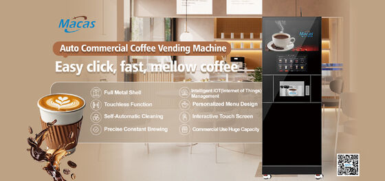kopen Commercial Auto Floor Standing Espresso Coffee Machine with Adjustable Strength Levels and Auto-Cleaning Feature online vervaardiging