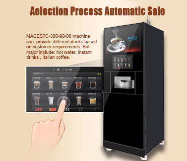 Goede prijs. 220VAC Koffiemachine van bonen tot kopjes espresso / touchscreen verkoopautomaat 220KG online
