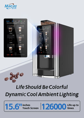 Goede prijs. Commerciële koffiemachine 220V/50-60Hz 57Kg 15,6 inch touchscreen MOQ 2 eenheden IOT ondersteuning online