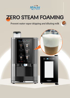 Goede prijs. Hoogwaardige commerciële koffiemachine met aanraakscherm van 15,6 inch online