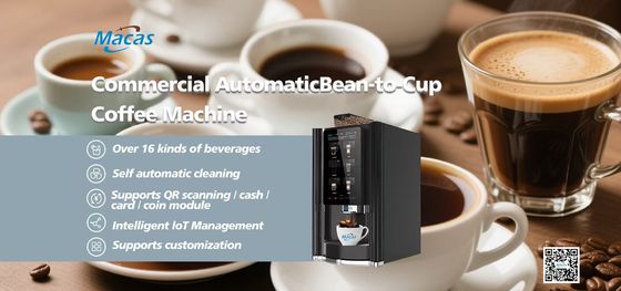 Ervaar de perfecte kop koffie met onze krachtige koffieverkoopmachine