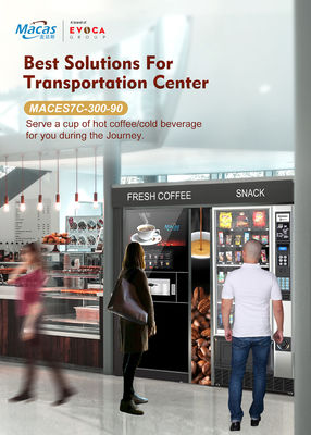 MACAS7C-300-90-00 Floor Standing Coffee Machine voor 27-inch capacitieve touchscreen verzekering en meer