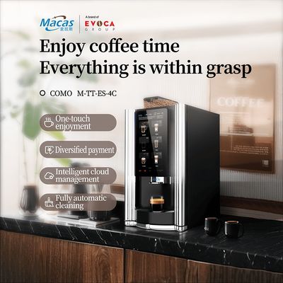 Goede prijs. Handige koffieautomaat met touchscreen en optioneel melkopschuimsysteem voor vloeistof en melkpoeder. Aanpasbare functies. online